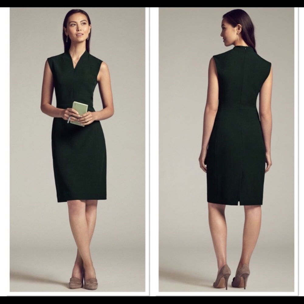 Mm LaFleur Aditi Dress. Size 4. Deep Forest